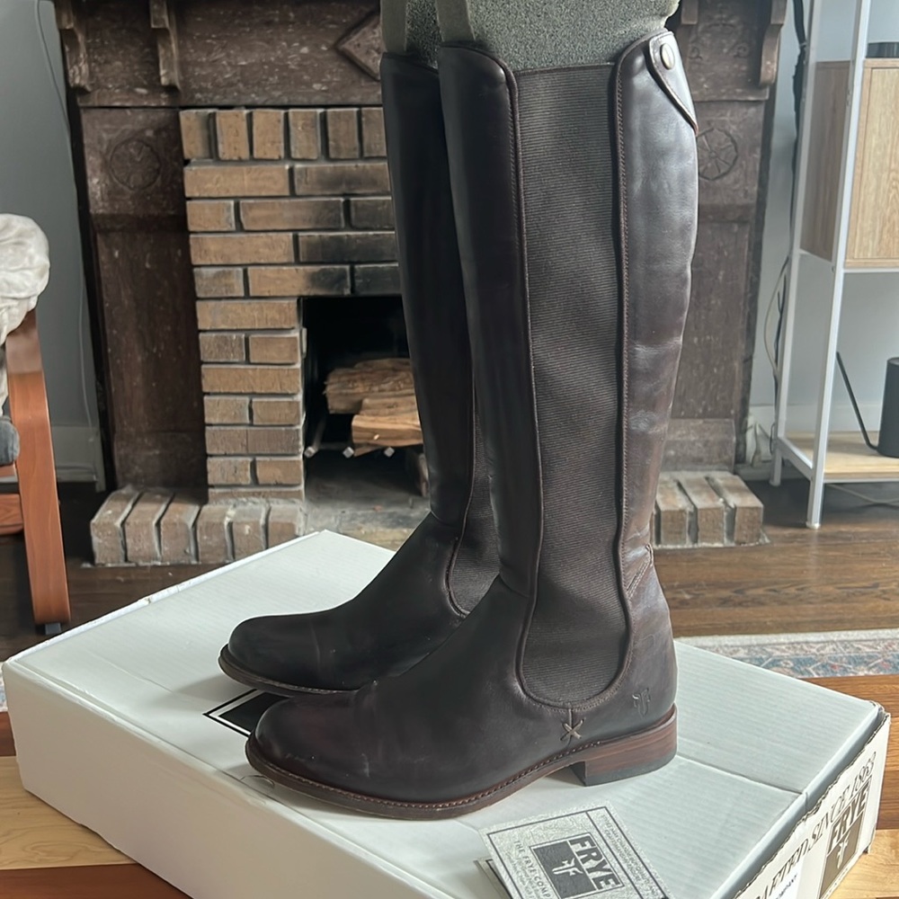 Frye Riding Chelsea Boot Espresso